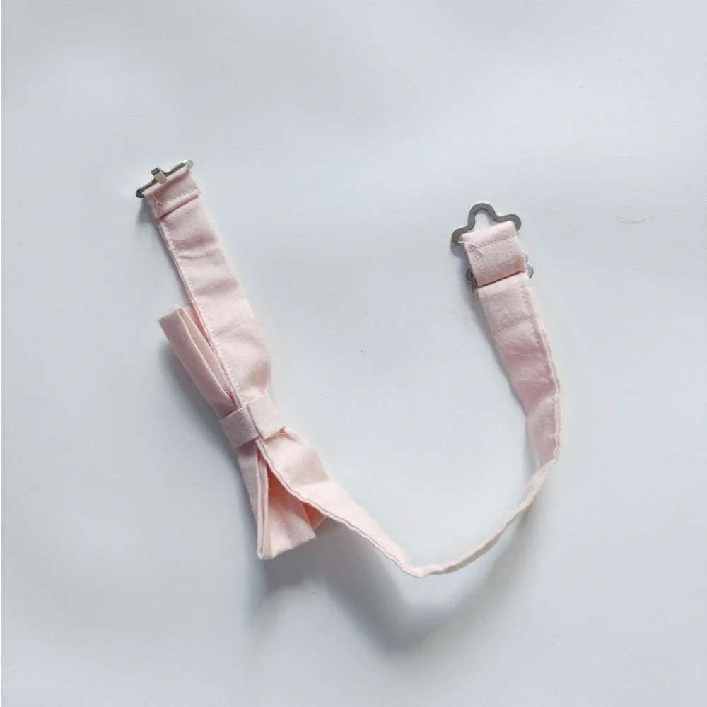 Elegant Pink Bow Tie for Kids